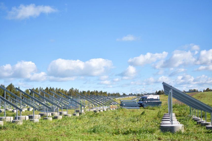 Paikre ja Eesti Gaas hakkasid ehitama Eesti suurimat päikeseenergiajaama